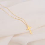 925 Sterling Silver Small Cross Necklace