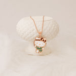 925 Sterling Silver Yeşil Hello Kitty
