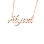 925 Sterling Silver Name Necklace 325
