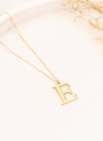 925 Sterling Silver Letter Necklace