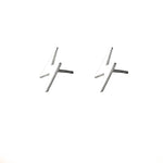 925 Sterling Silver Lightning Bolt Earring