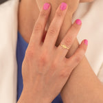 925 Sterling Silver Snowflake Ring