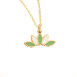 925 Sterling Silver Lotus Necklace