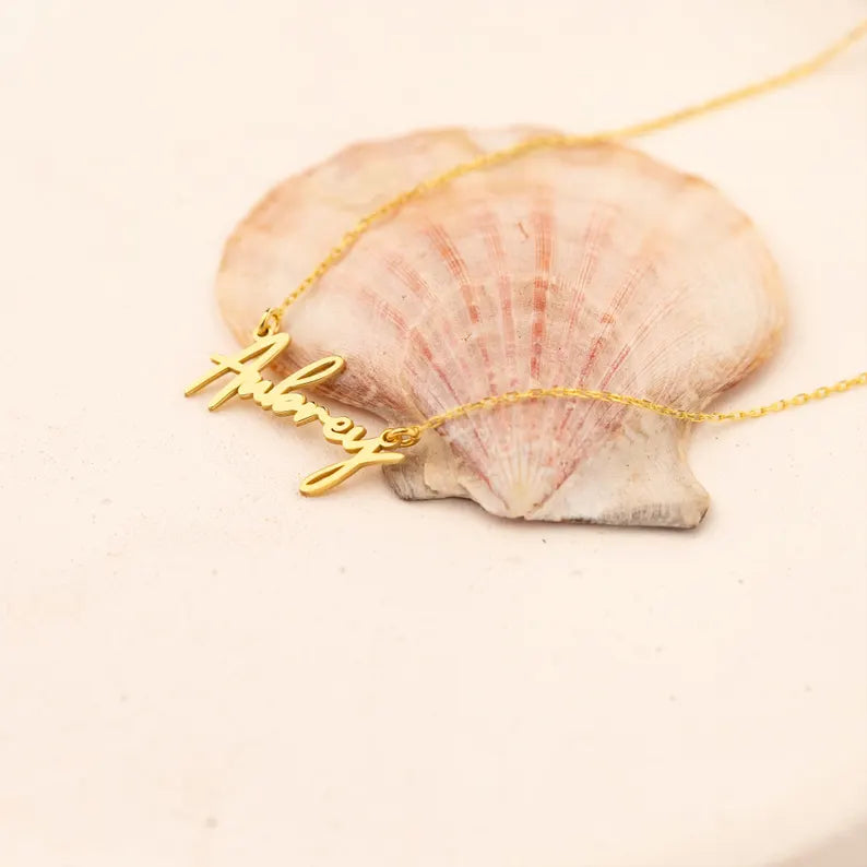 925 Sterling Silver Isim Necklace 5