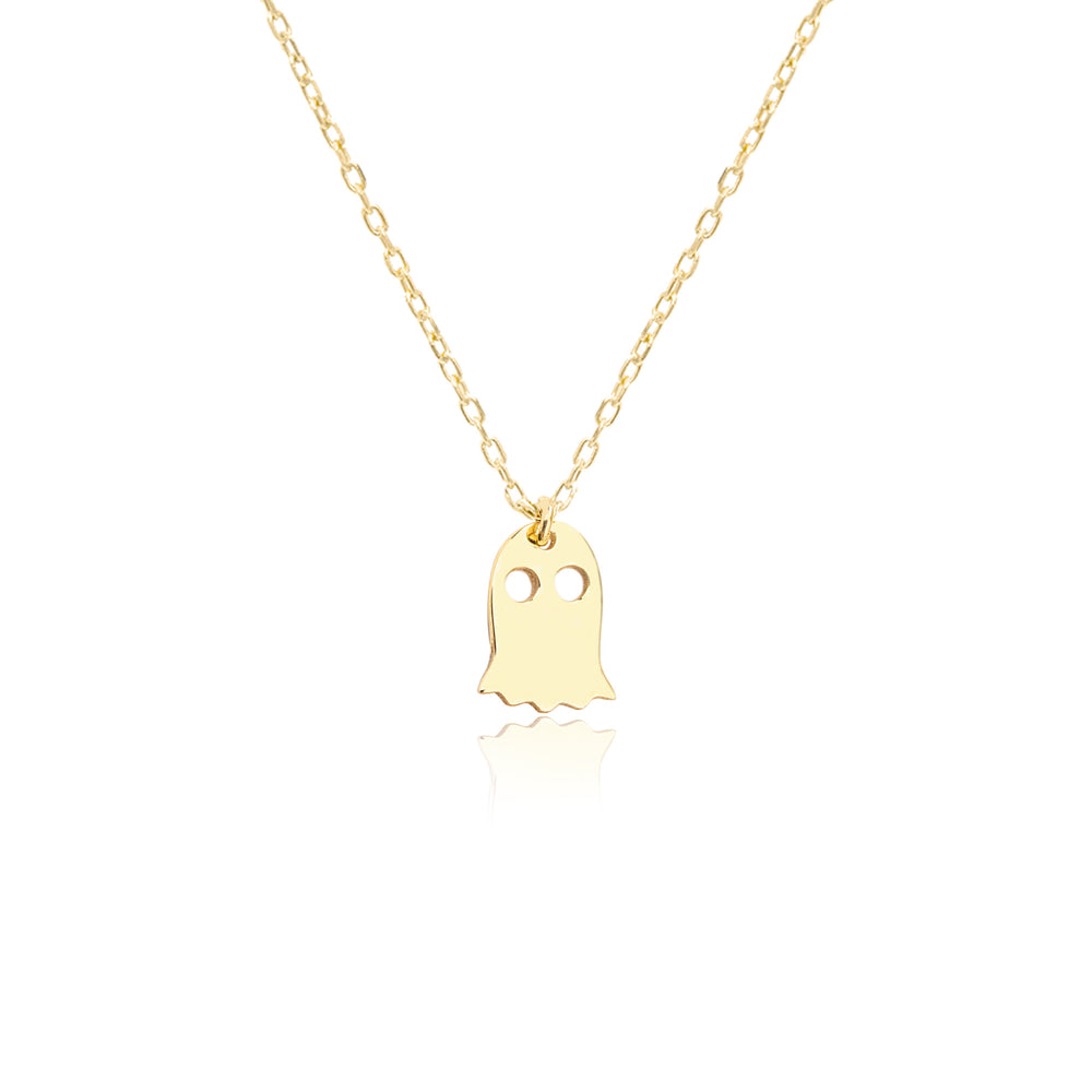 925 Sterling Silver Ghost Necklace