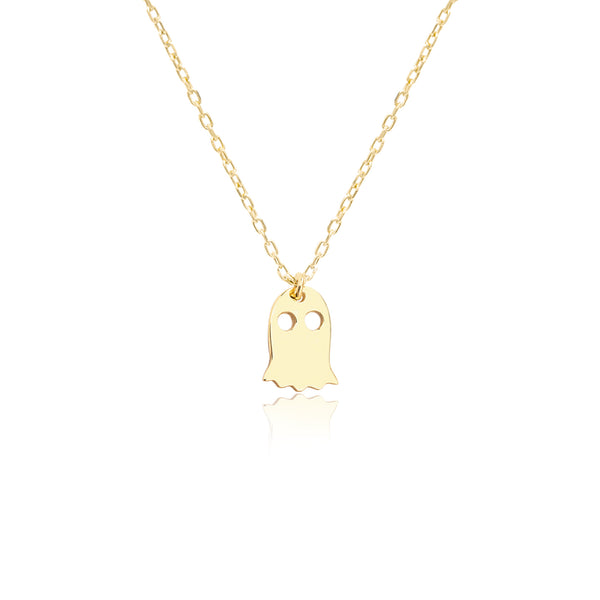 925 Sterling Silver Ghost Necklace