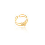 925 Sterling Silver Double Name Fuck Off Ring