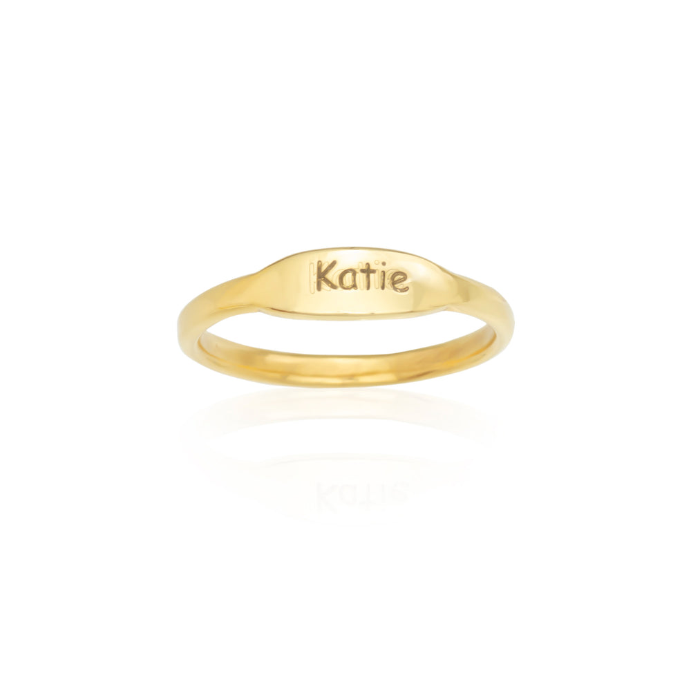 925 Sterling Silver Personalized Engraving Ring