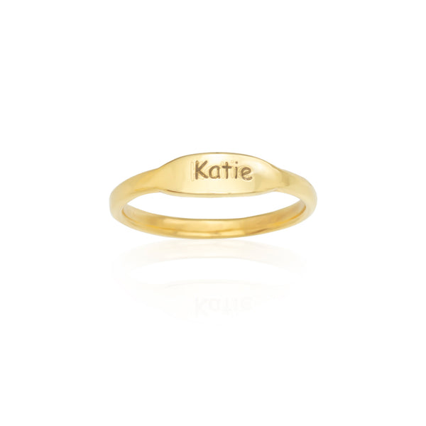 925 Sterling Silver Personalized Engraving Ring