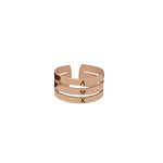 925 Sterling Silver Personalized Three Name Ring
