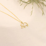 925 Sterling Silver Fil Necklace