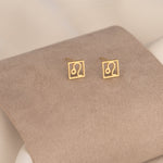 925 Sterling Silver Zodiac Sign Studs