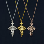 925 Sterling Silver Unalome Necklace
