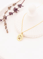 925 Sterling Silver Paw Necklace