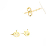 925 Sterling Silver Pumpkin Studs 2