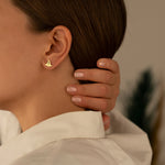 925 Sterling Silver Witch Hat Studs