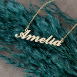 925 Sterling Silver Name Necklace 309
