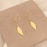 925 Sterling Silver Leaf Earrings