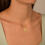 925 Sterling Silver Metatron Necklace