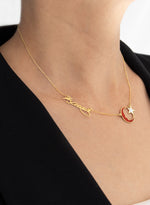 925 Sterling Silver K.Atatürk Atatürk Silüetli Crescent & Star