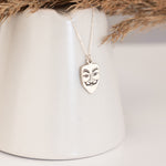 925 Sterling Silver Vendetta Necklace 466