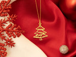 925 Sterling Silver Christmas Family Tree Necklace