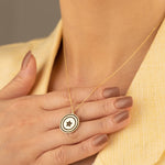 925 Sterling Silver Shield Pendant Necklace