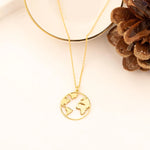 925 Sterling Silver Dünya Necklace