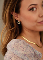925 Sterling Silver Infinity Spiral Earrings