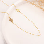 925 Sterling Silver Hamsa And Star Of David Necklace