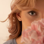 925 Sterling Silver Flower Studs