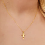 925 Sterling Silver Cross Necklace