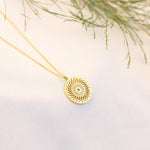 925 Sterling Silver Güneş Necklace