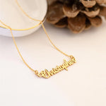 925 Sterling Silver Isim Necklace 1