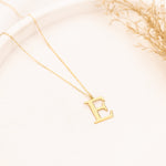 925 Sterling Silver Letter Necklace