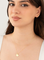 925 Sterling Silver Heart Initial Necklace