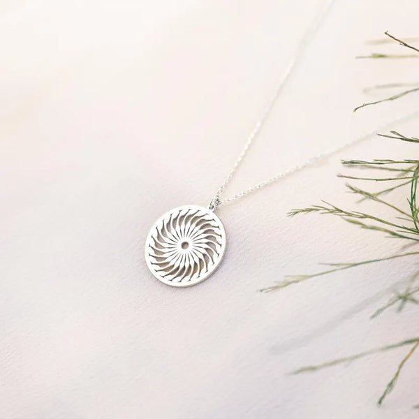 925 Sterling Silver Güneş Necklace