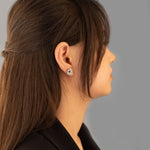 925 Sterling Silver Star Wars Sith Empire Earrings