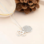 925 Sterling Silver Gold Heart Chakra Necklace