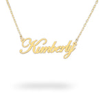 925 Sterling Silver Name Necklace,
