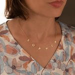925 Sterling Silver Personalised Initial Name (Halley)