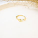 925 Sterling Silver Square Ring