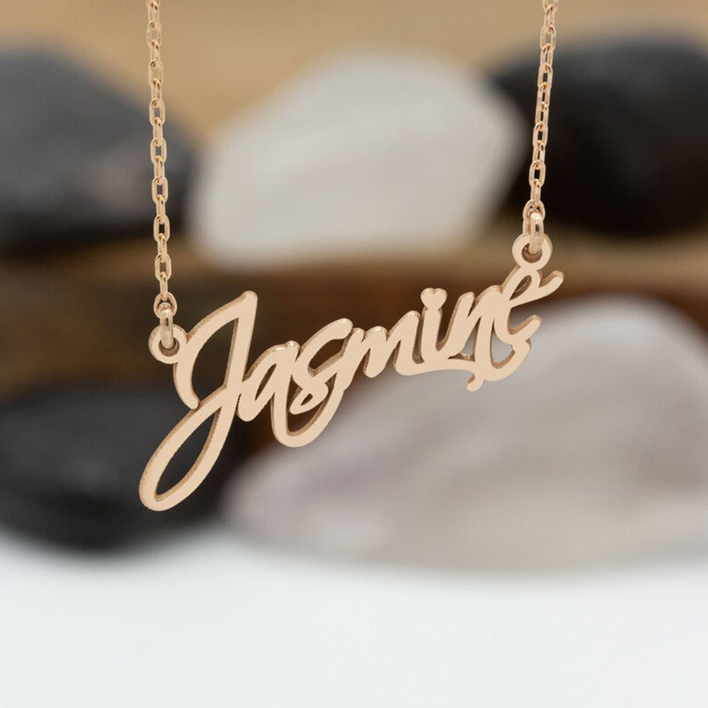 925 Sterling Silver Custom Name Necklace