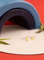 925 Sterling Silver Rocket And Planet Earring