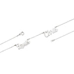 925 Sterling Silver Personalized Multiple Name Necklace