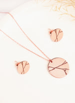 925 Sterling Silver Kintsugi Earring