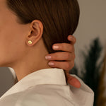 925 Sterling Silver Pumpkin Studs 2