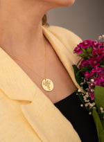 925 Sterling Silver Çi̇çek Buketi̇ Necklace