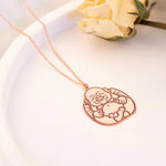 925 Sterling Silver Buda Heykel Necklace