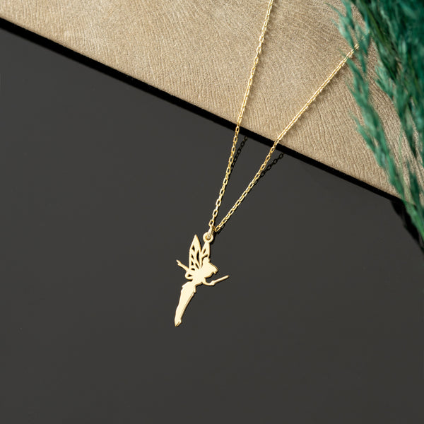 925 Sterling Silver Tinker Bell Necklace